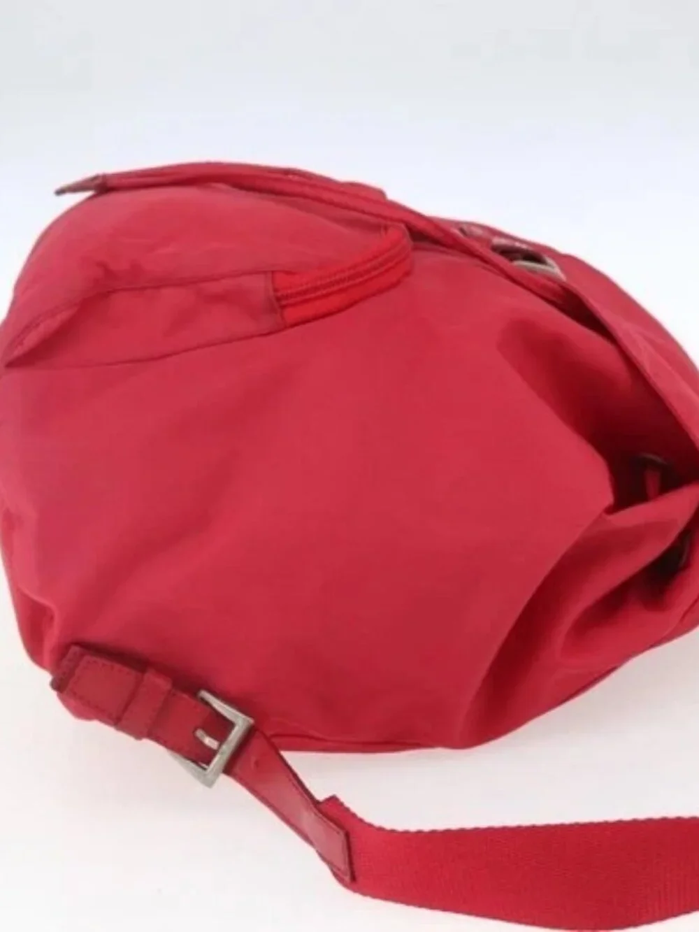 PRADA Backpack Nylon Pink Silver Auth 164369 - Picture 4 of 16